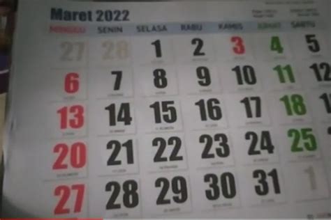 Tanggal 3 Maret 2022 Hari Apa? Memperingati hari apa? Berikut Ulasannya ...