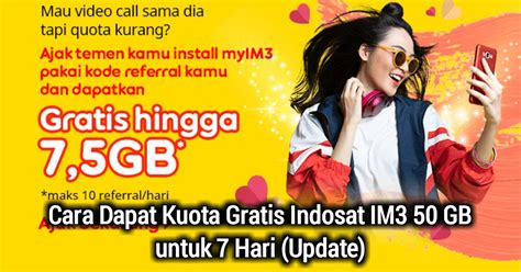 Cara Kuota Gratis Indosat / 5 Cara Mendapatkan Kuota Gratis Indosat ...