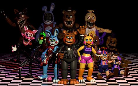This would fit better in FNaF 2 Anniversary, but whatever, happy ...