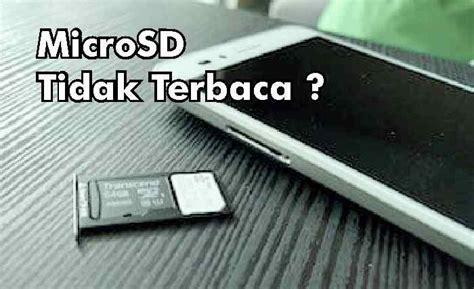√ Cara Memperbaiki MicroSD Tidak Terbaca