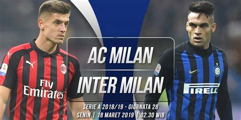Prediksi AC Milan vs Inter Milan 18 Maret 2019 | RejekiBet