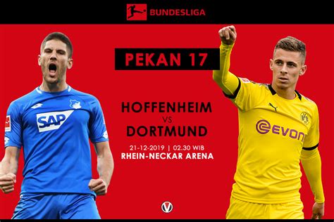 Prediksi Hoffenheim vs Dortmund: Tim Tamu Diatas Angin - Vivagoal.com