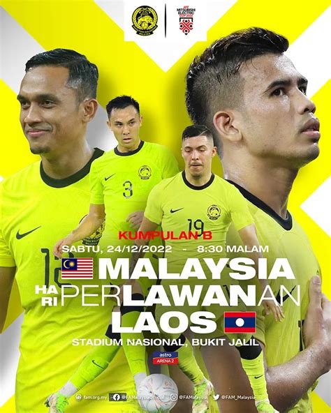 Siaran Langsung Malaysia Vs Laos Piala AFF 2022 | Blog Sihatimerahjambu