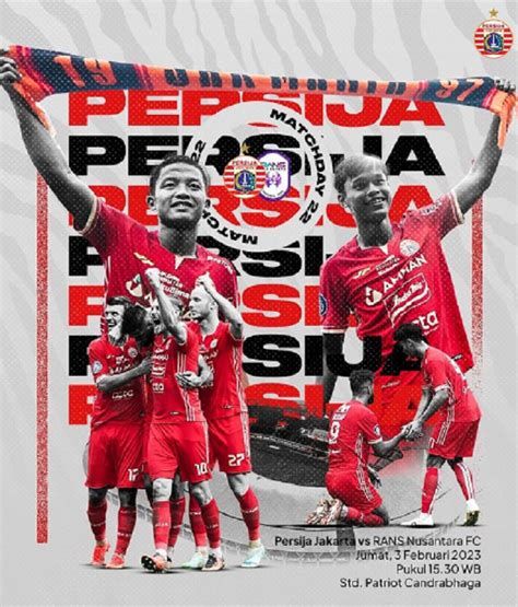 Head to Head Persija Jakarta vs RANS Nusantara FC Prediksi Susunan ...