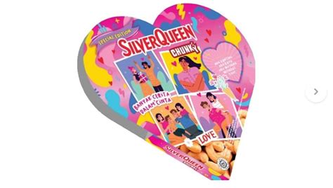 Silverqueen Chunky Berbentuk Love, Hadiah Viral di TikTok