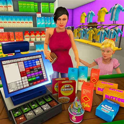 Supermarket Grocery Store Shopping Mall Game For Girls, Shopping Mall ...