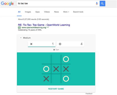 How To Play Tic-tac-toe And Solitaire In Google Search Results? – lukup