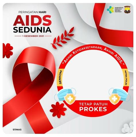 15 Link Twibbon Hari AIDS Sedunia 2021, Disertai Cara Membuatnya ...